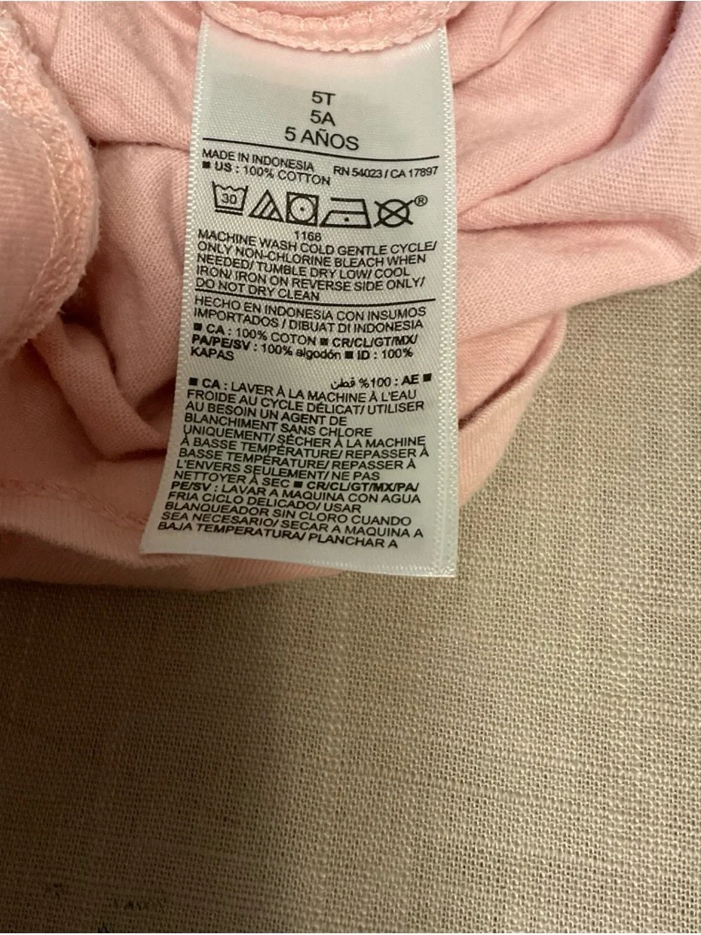 Old Navy Light Pink Sleeveless Girls' Romper